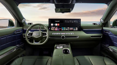 Genesis GV90 SUV dash