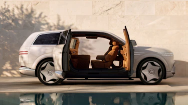 Genesis GV90 SUV doors open
