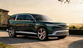 Genesis GV90 SUV front