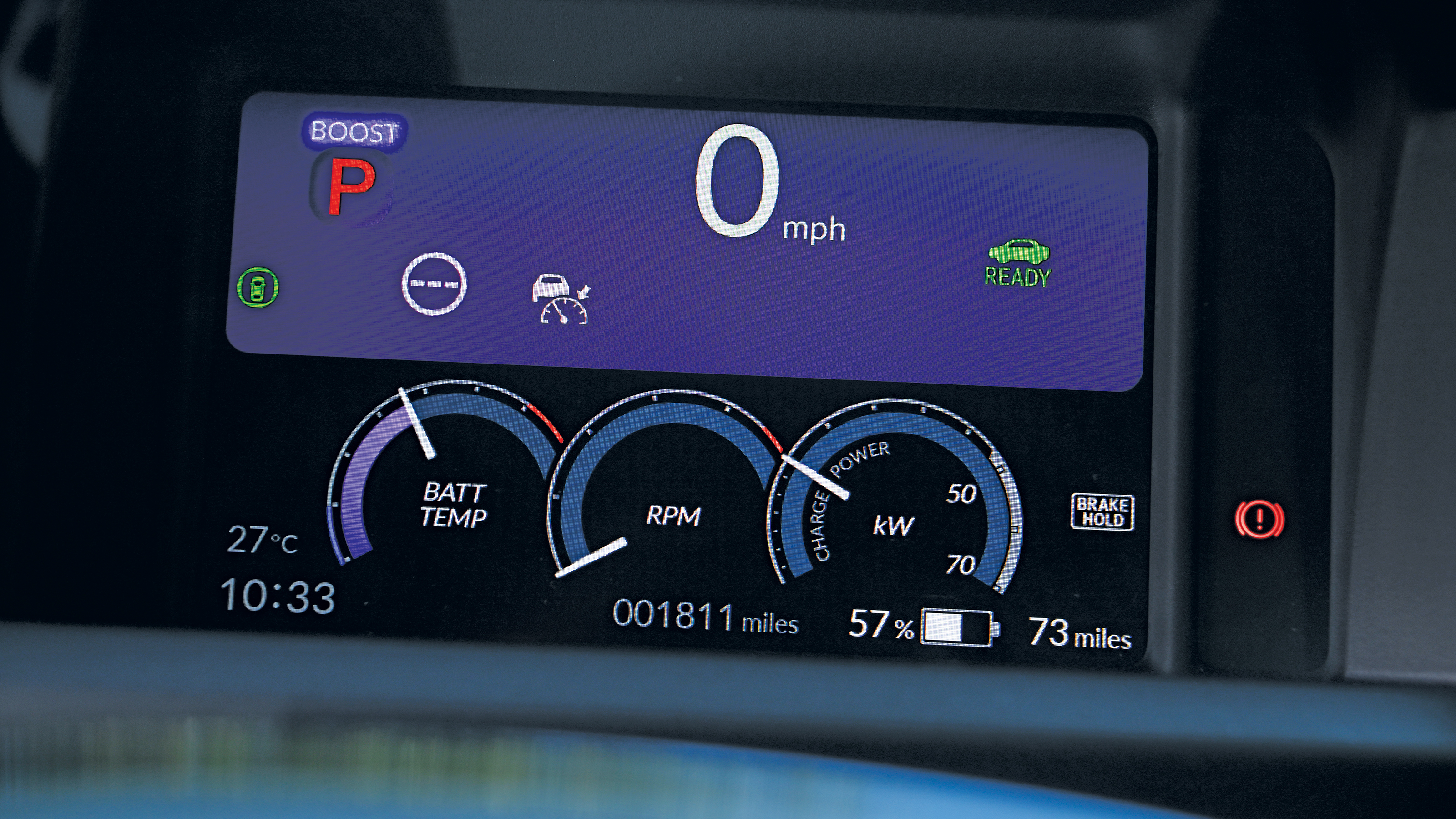 Honda Super-N - driver display