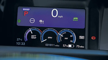 Honda Super-N - driver display