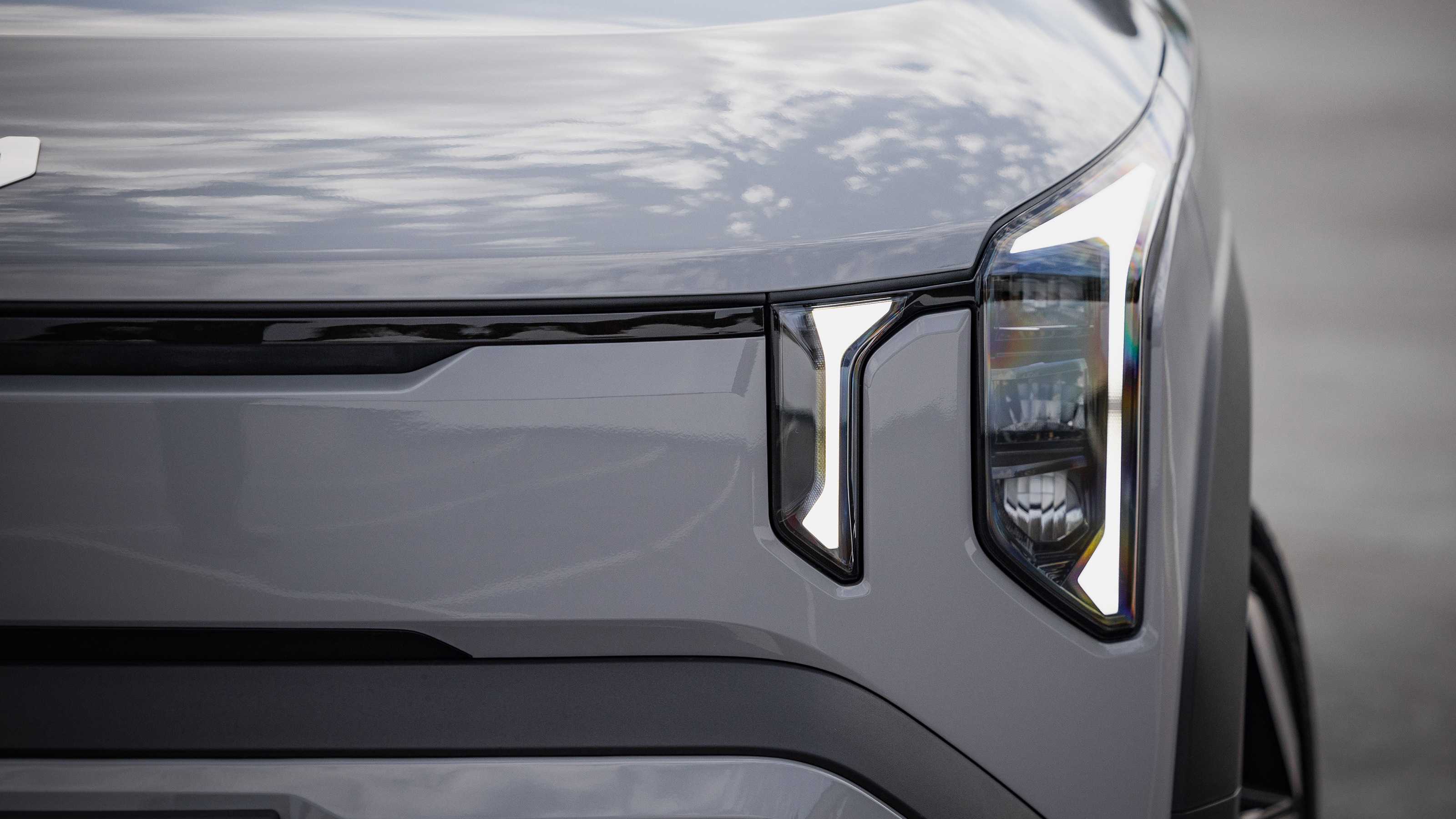 Kia EV2 Long Range - front headlight 
