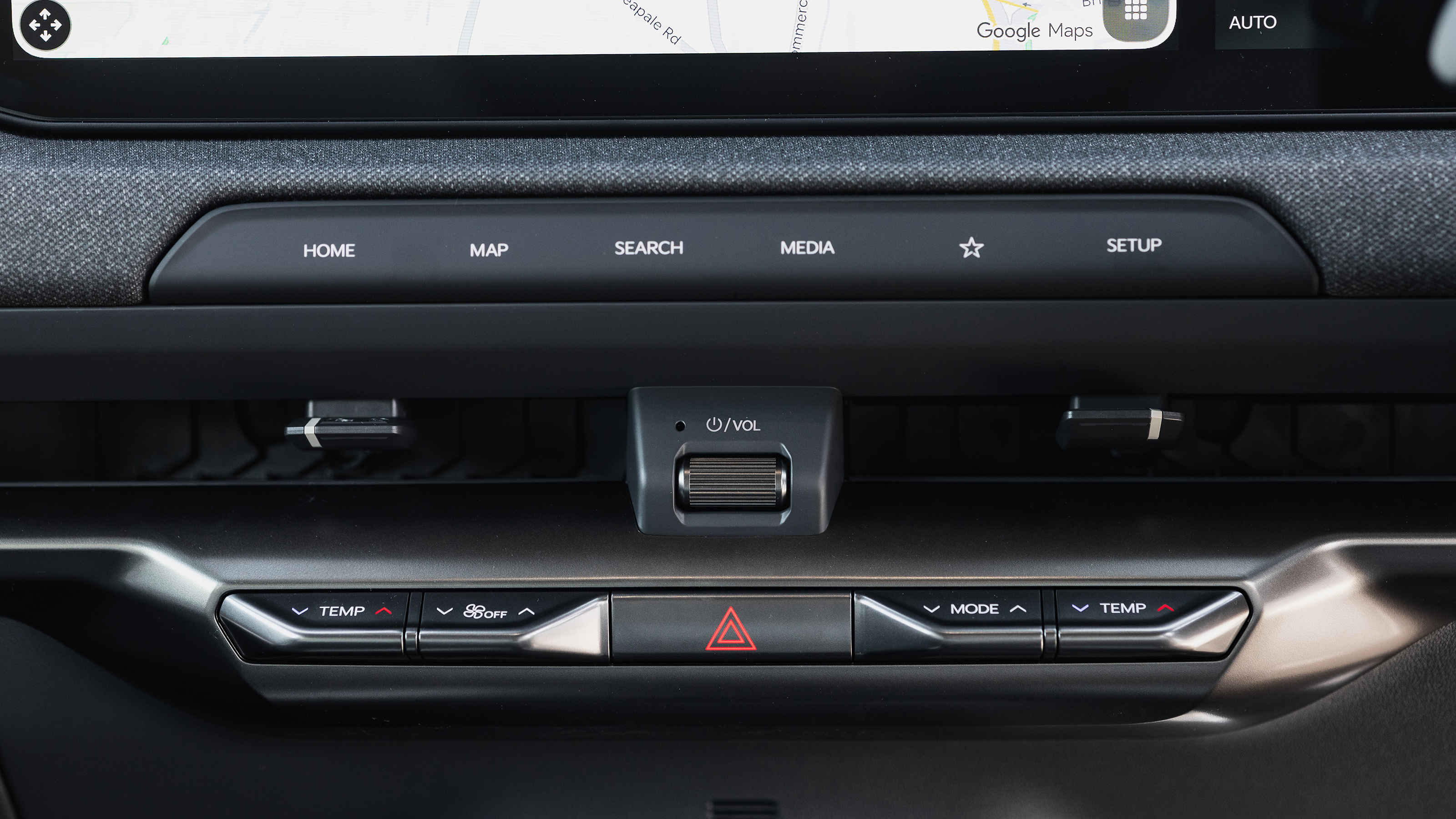 Kia EV2 Long Range - infotainment controls 