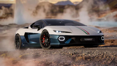New Lamborghini Temerario Tricolore - front angled