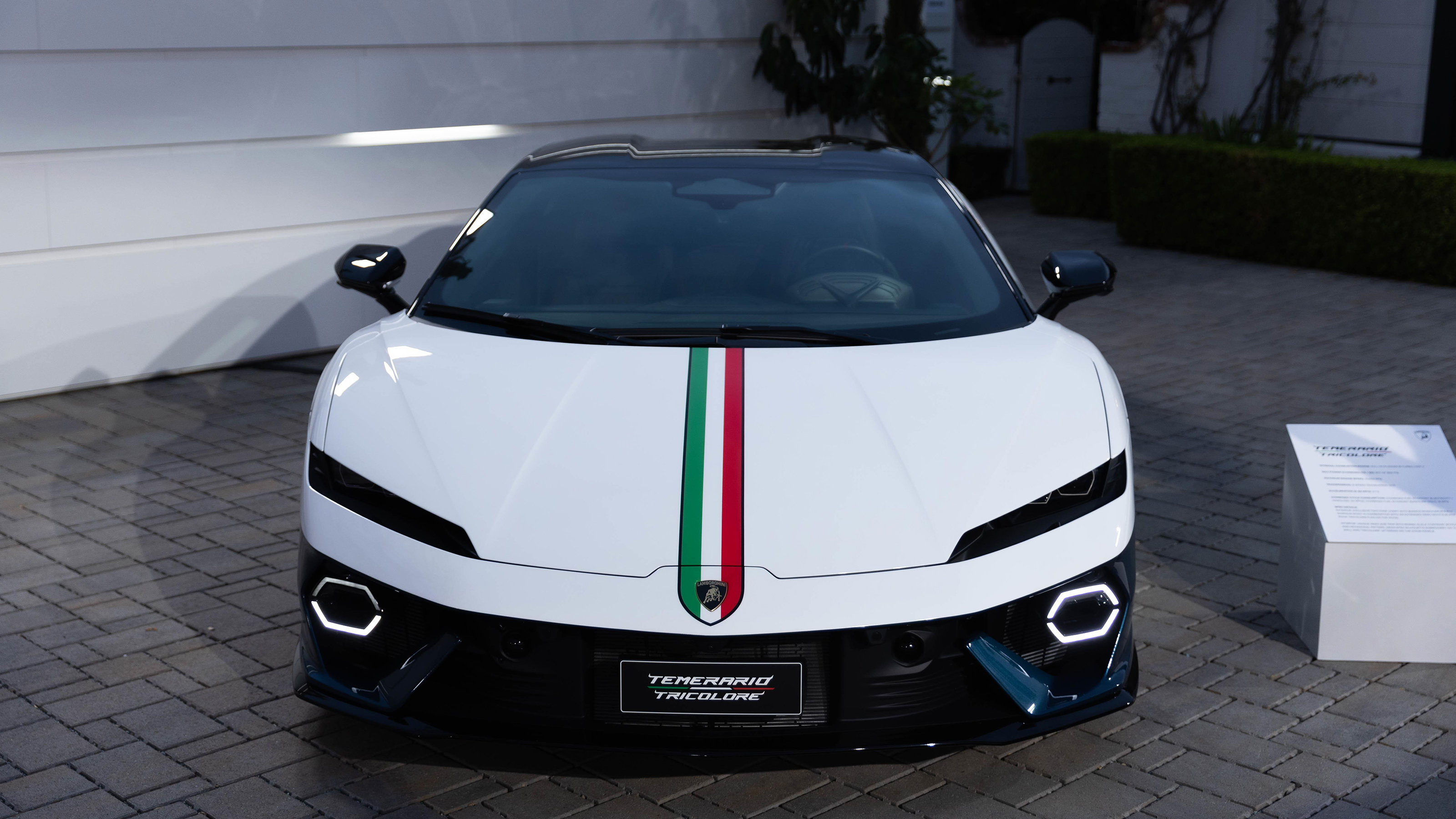New Lamborghini Temerario Tricolore - front end