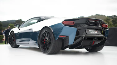 New Lamborghini Temerario Tricolore - rear 3/4 display