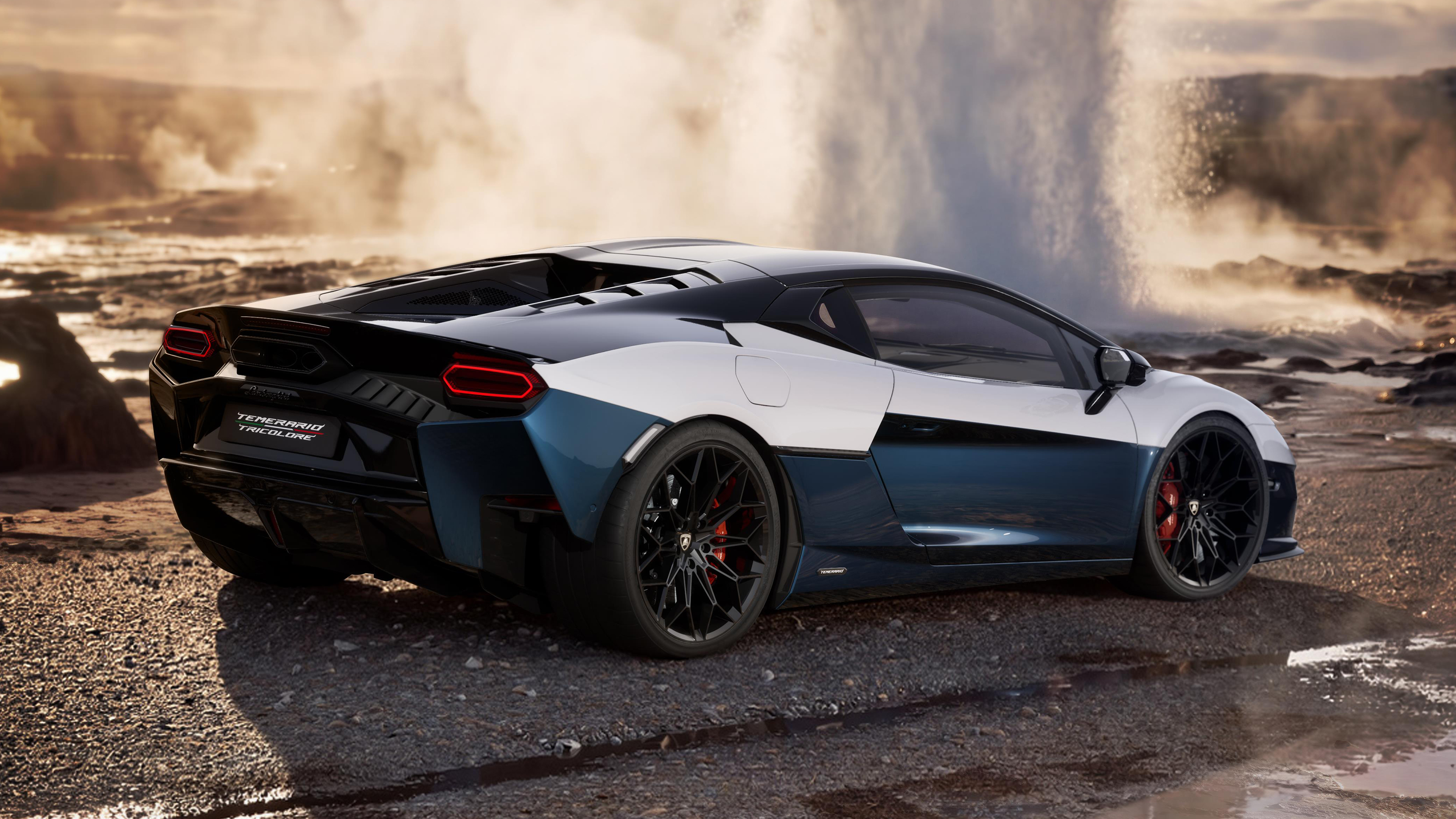 New Lamborghini Temerario Tricolore - rear 3/4
