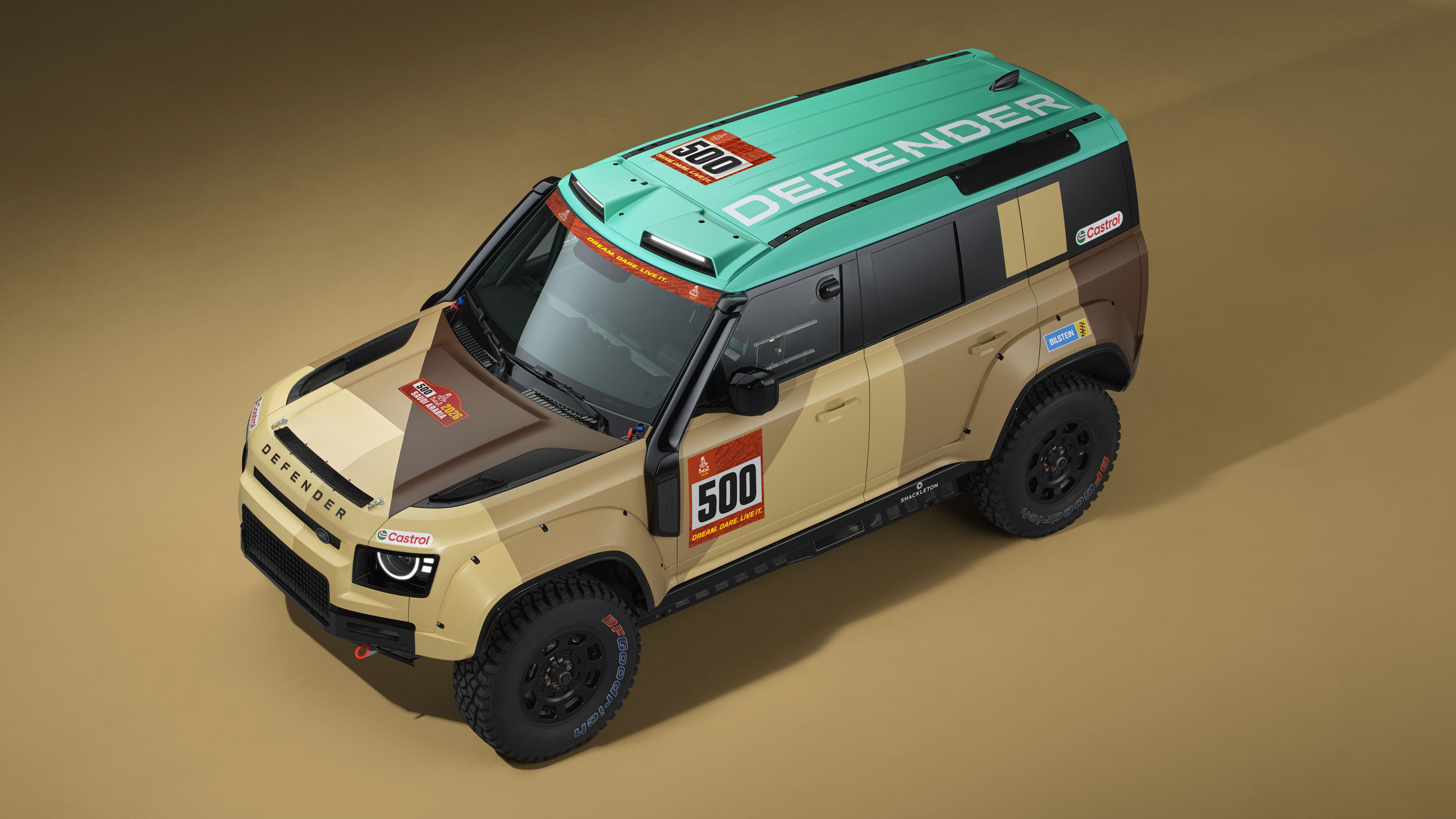 Land Rover Defender Dakar - above
