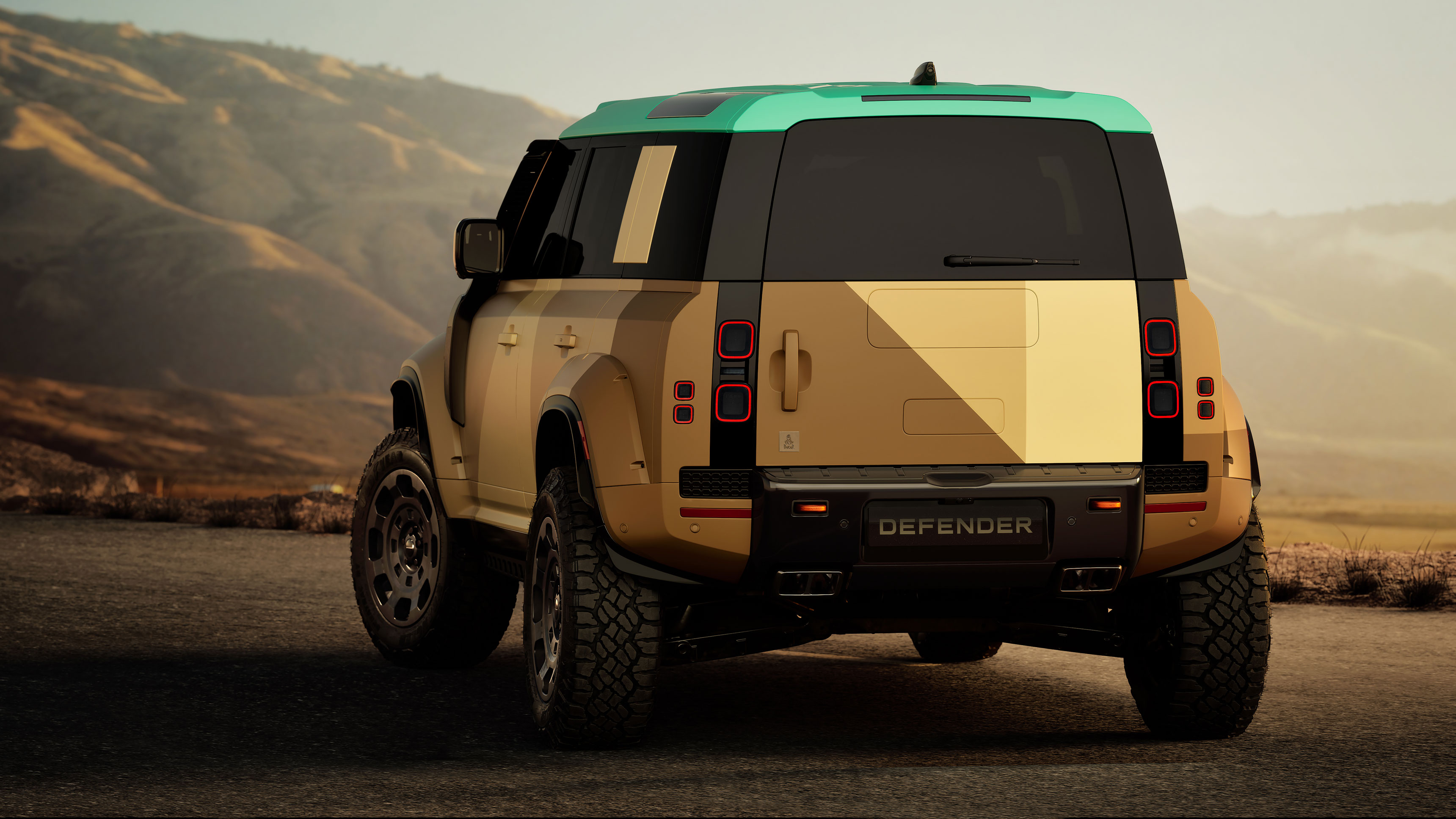 Land Rover Defender Dakar - rear static