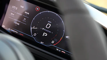 Maserati MCPure Cielo - driver's display