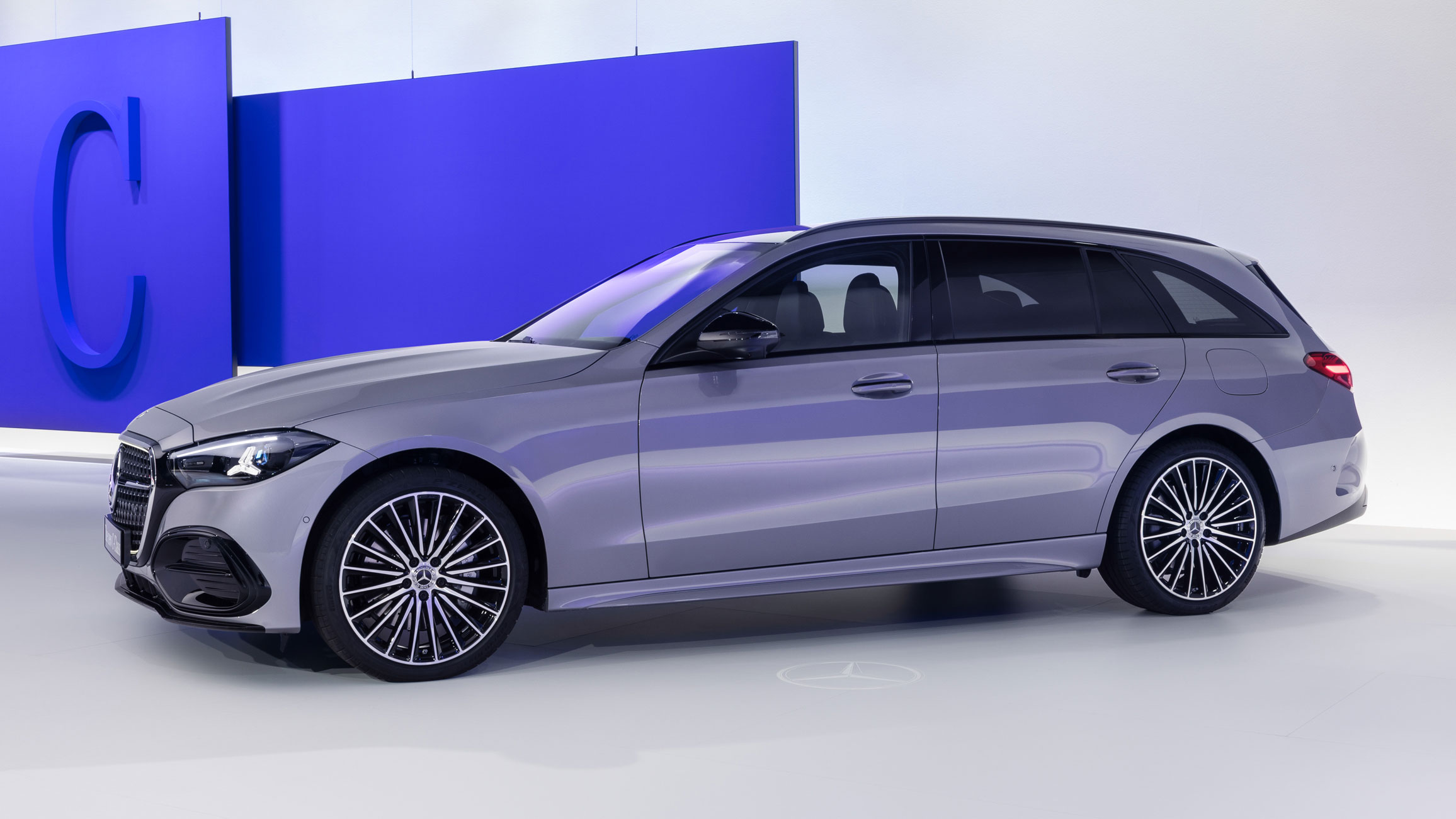 Mercedes C-Class Estate facelift - front static