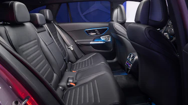 Mercedes C-Class facelift - rear seats