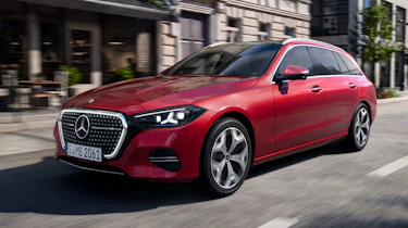 Mercedes C-Class Estate facelift - front action