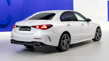 Mercedes C-Class facelift - rear