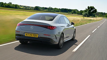 Mercedes CLA Hybrid - rear tracking