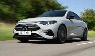 Mercedes CLA Hybrid - front tracking