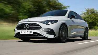 Mercedes CLA Hybrid - front tracking