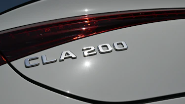Mercedes CLA Hybrid - 'CLA 200' tailgate badging