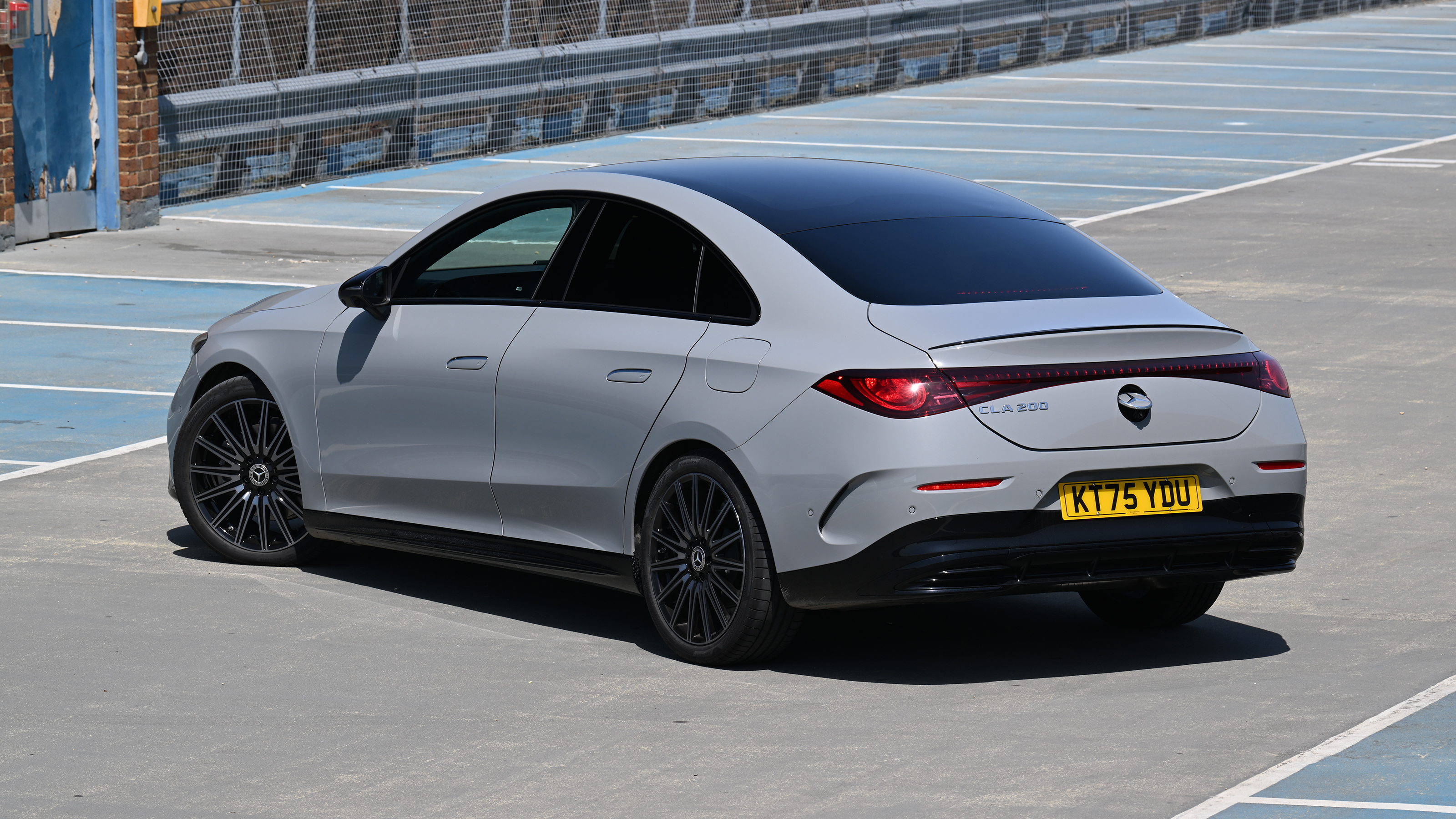 Mercedes CLA Hybrid - rear static