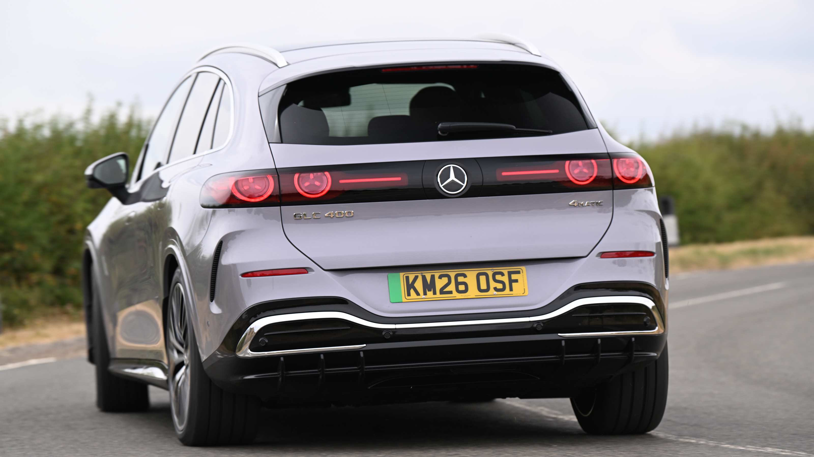 Mercedes GLC 2026 - rear cornering 