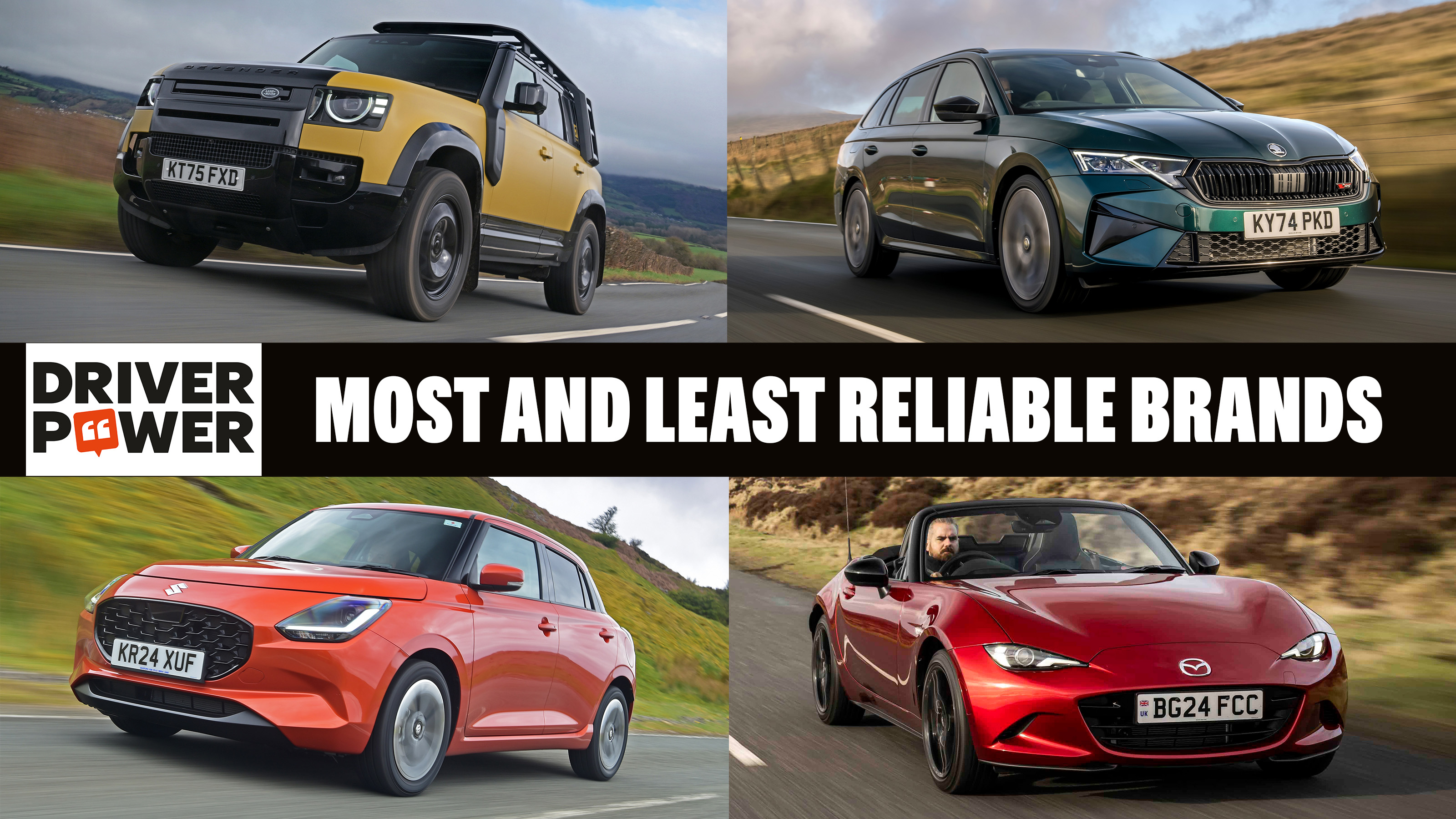 Most and least reliable car brands - header image