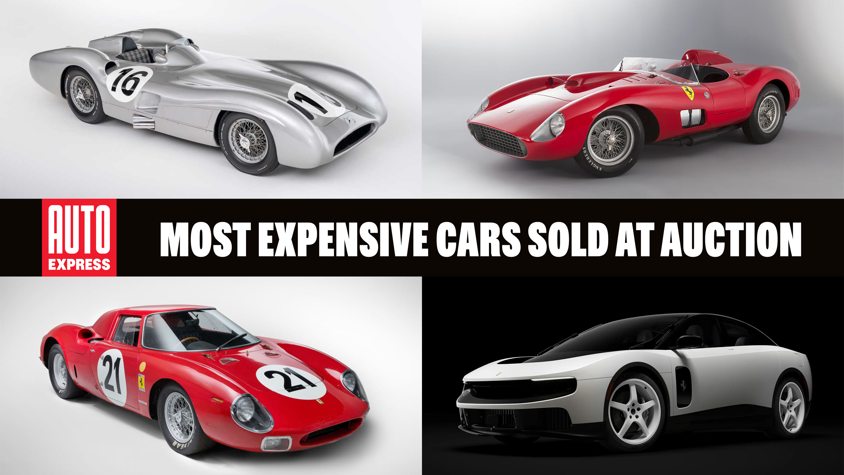 Most expensive cars - header image August 2026