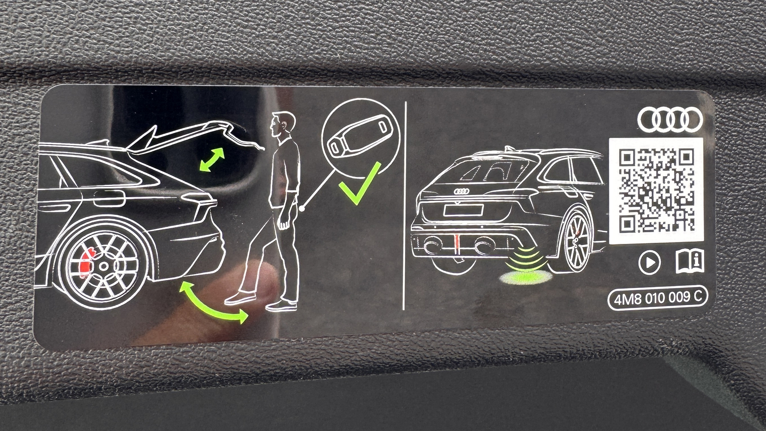 New Audi RS 6 Avant sticker int he RS 5