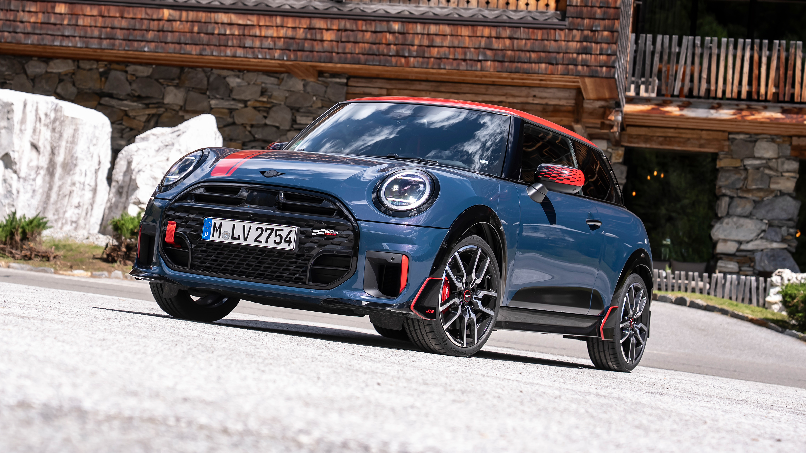 New MINI John Cooper Works accessories - front angled static