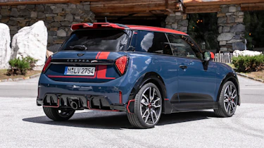 New MINI John Cooper Works accessories - rear angled static