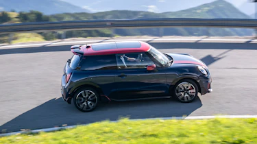 New MINI John Cooper Works accessories - side cornering