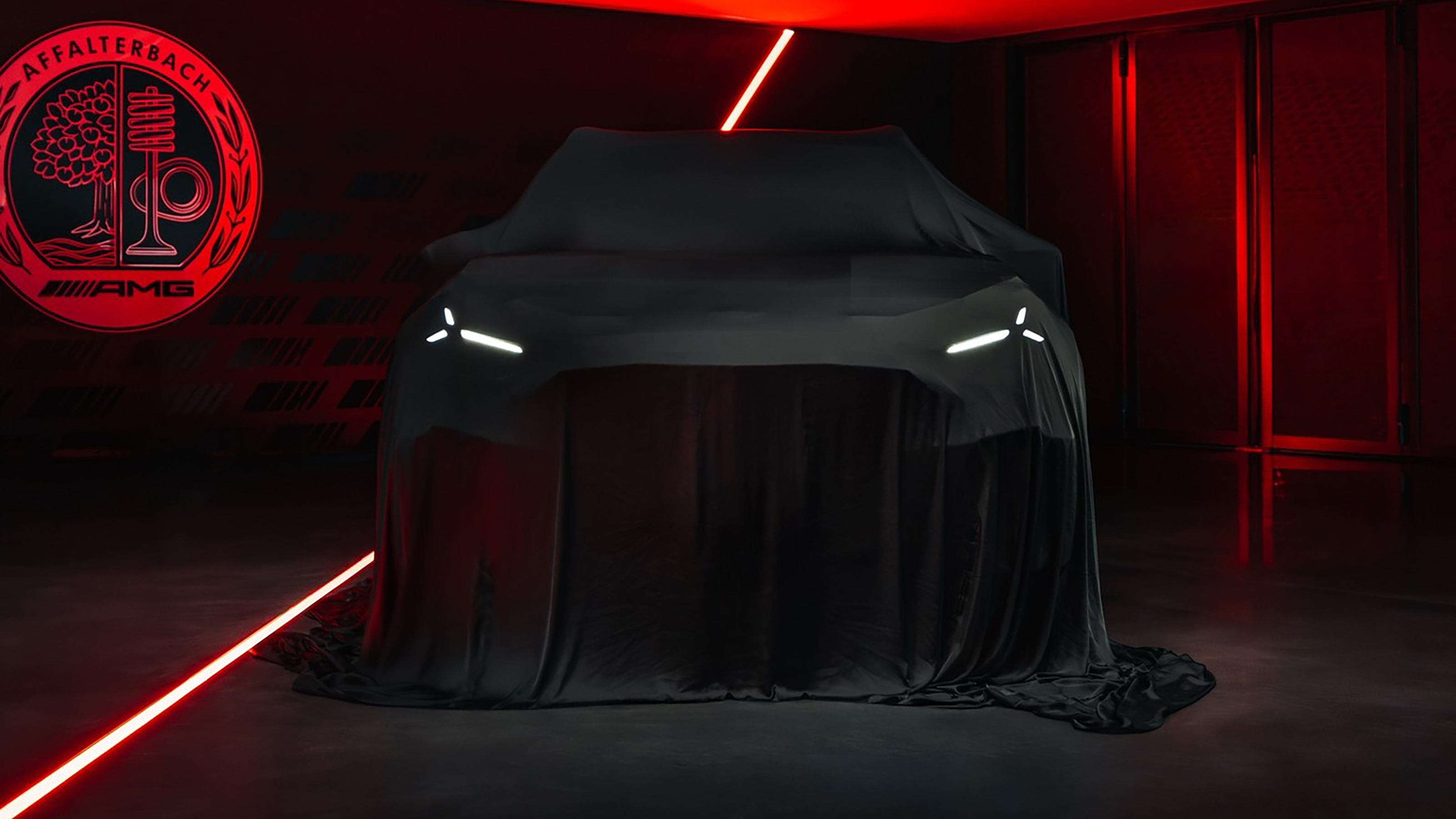 New Mercedes-AMG GT SUV - front end teaser