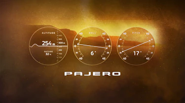 New Mitsubishi Shogun teaser - infotainment style design