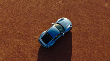 New Porsche 911 Land Down Under - overhead