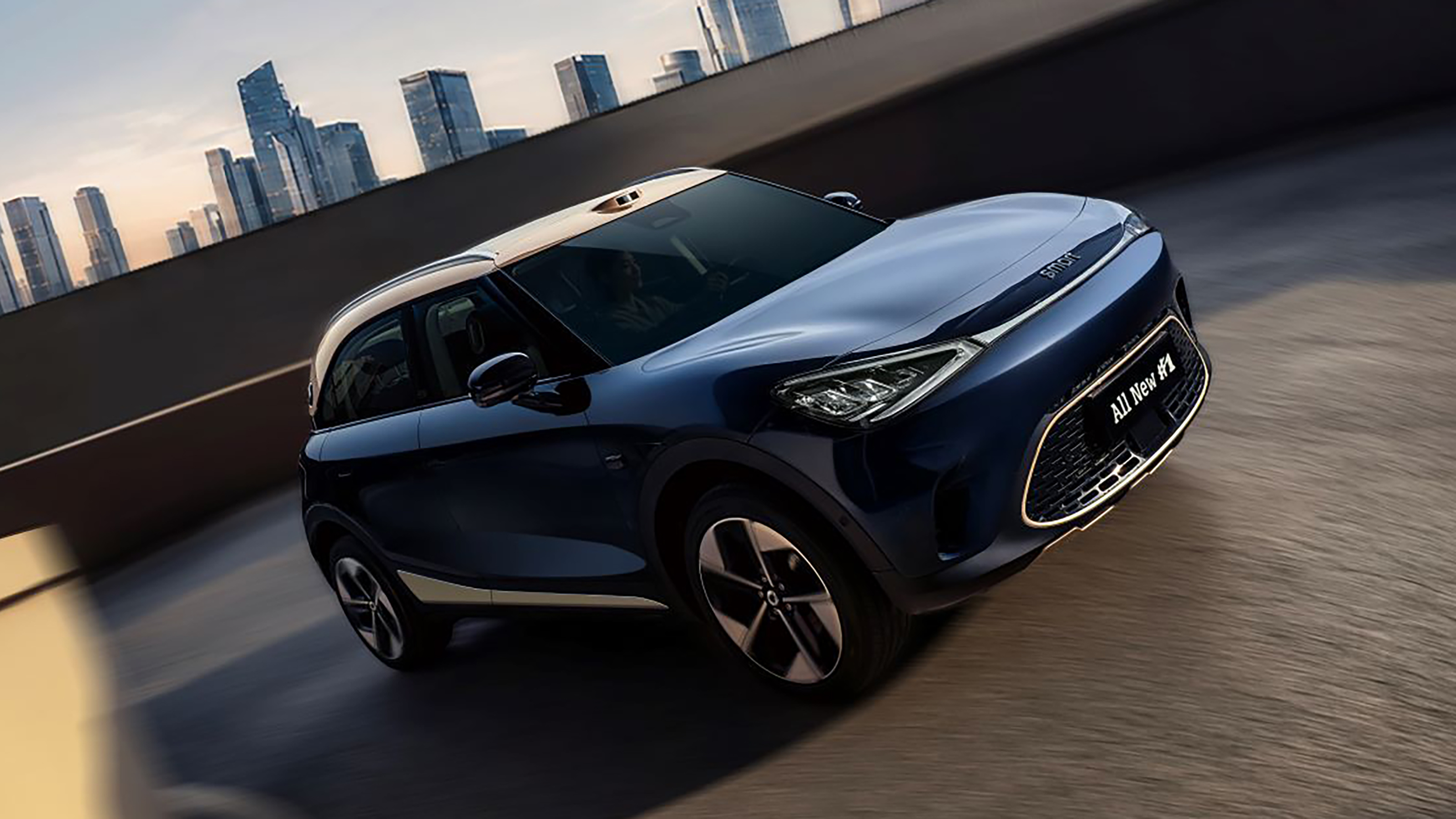 New Smart #1 - front angled
