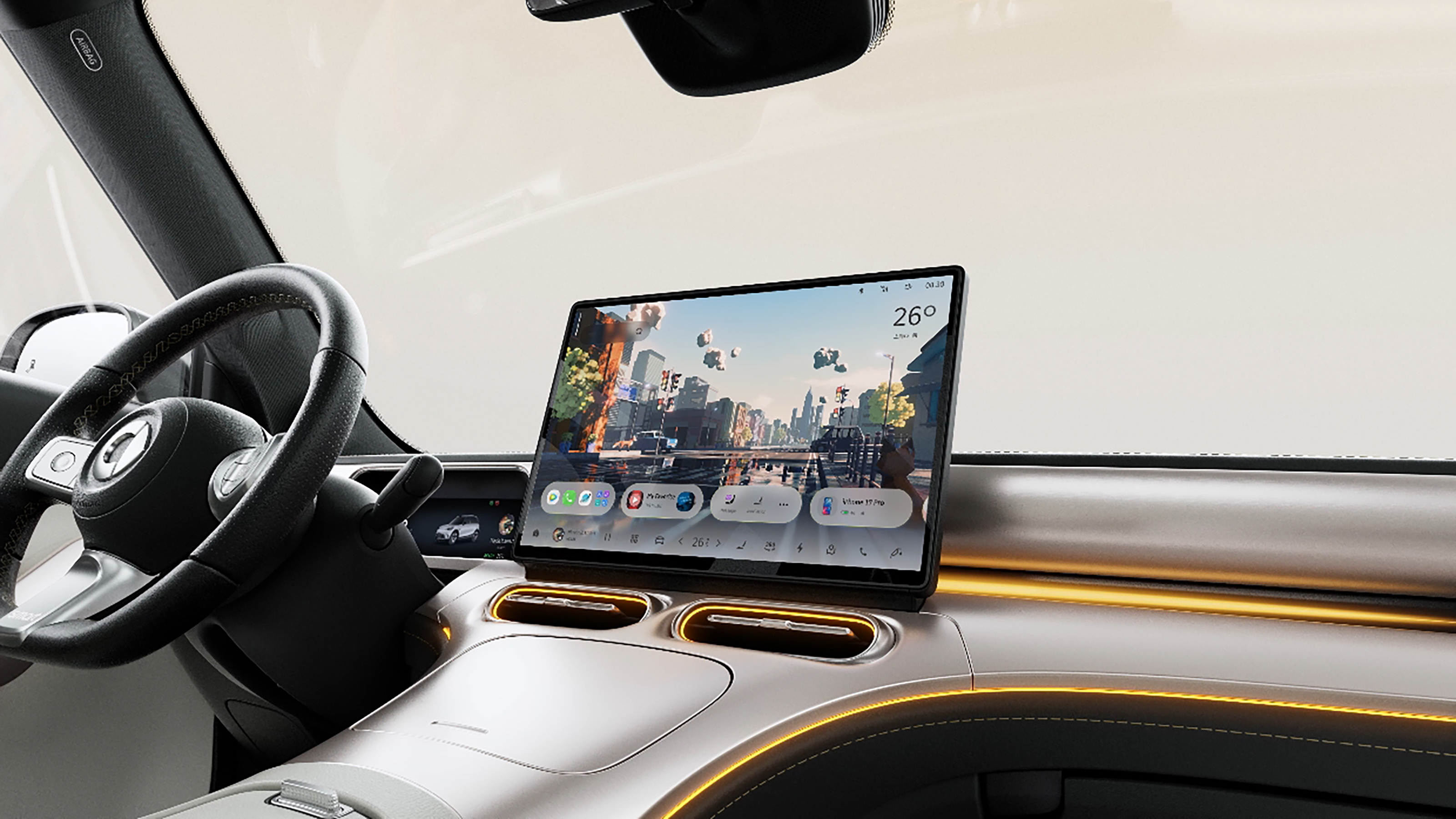 New Smart #1 - infotainment