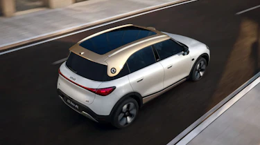 New Smart #1 - rear overhead