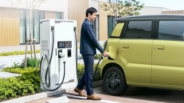 New Suzuki eSky - charging