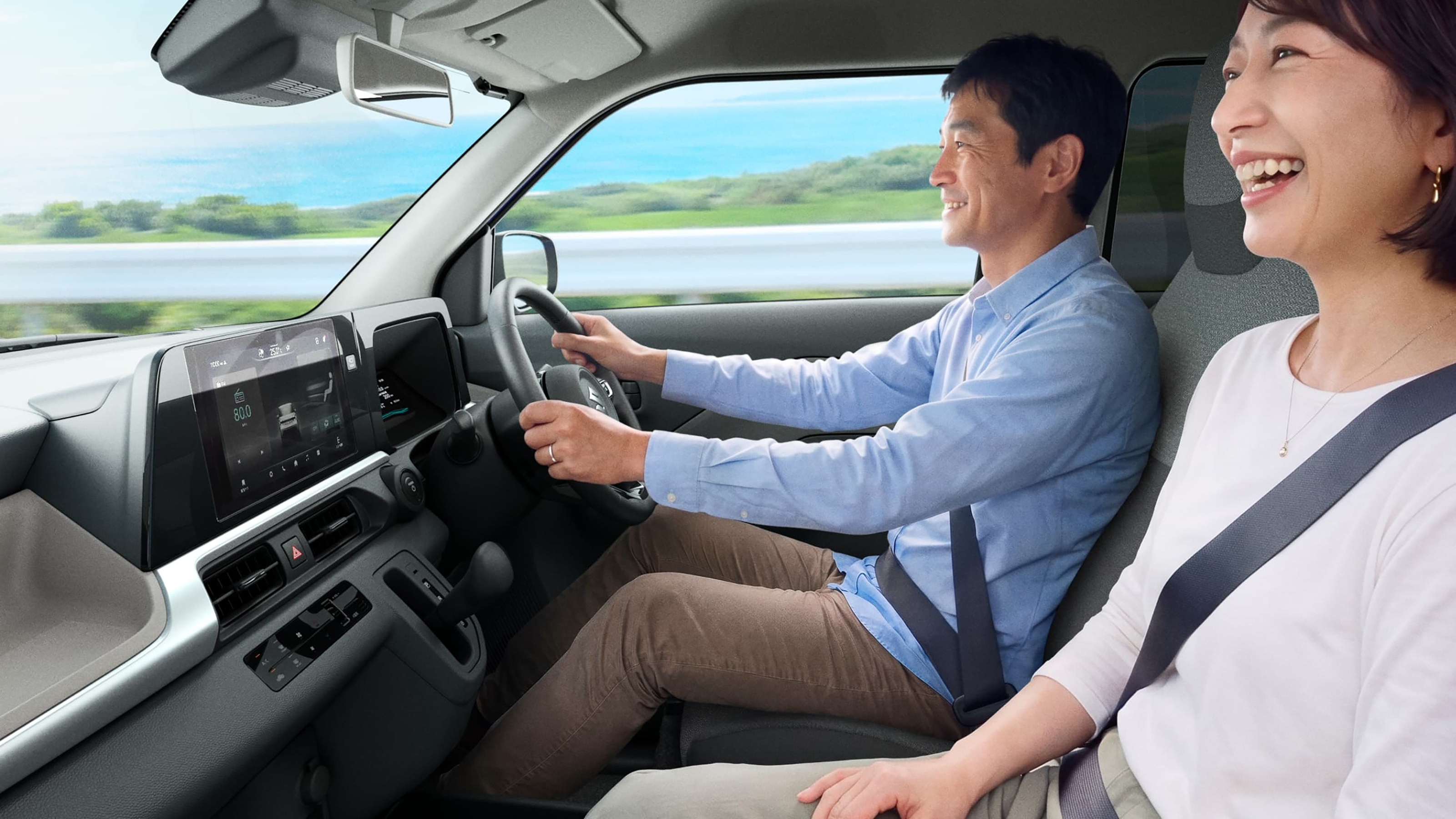 New Suzuki eSky - driving