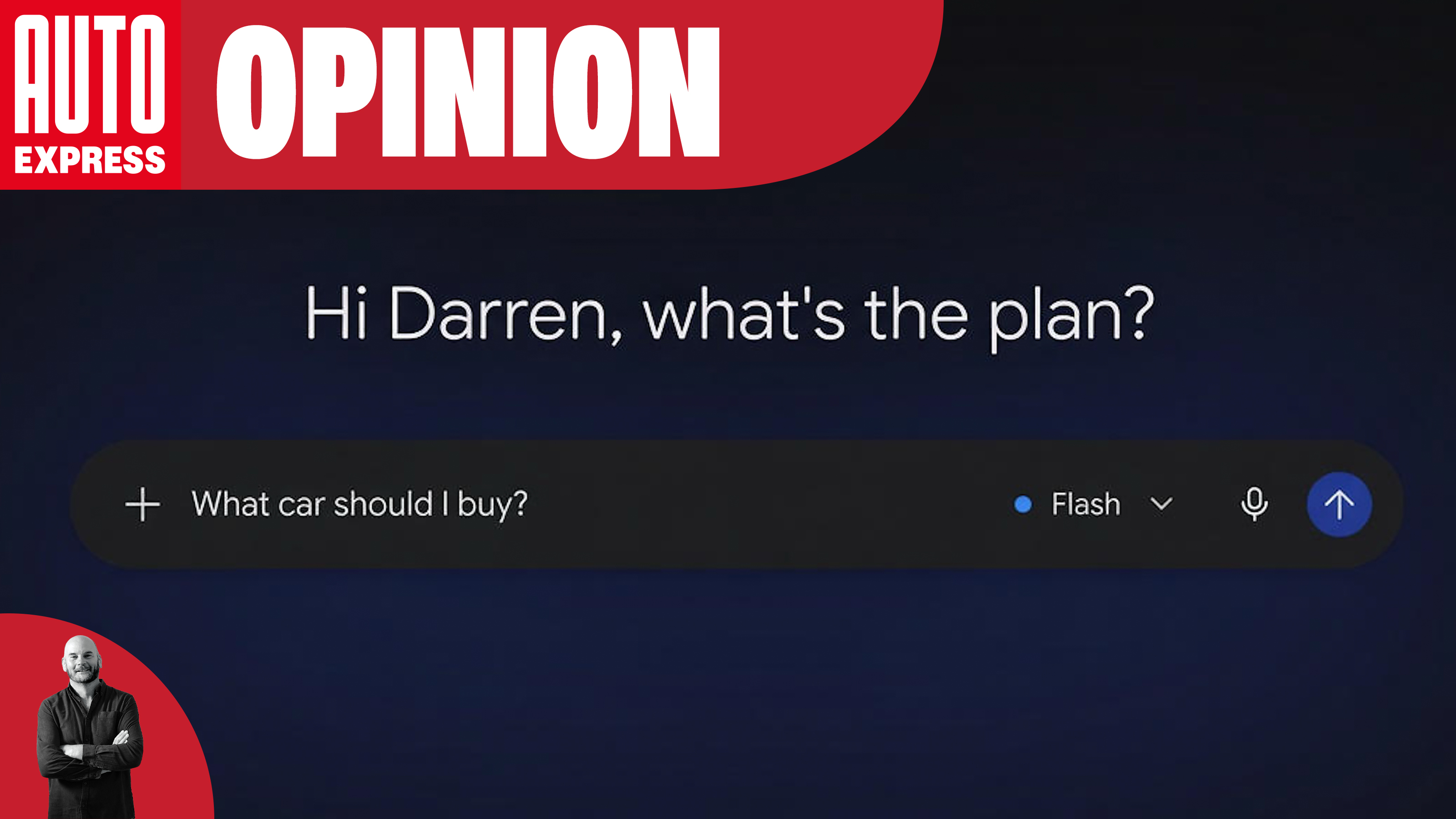 Opinion - Darren AI what car should I buy?