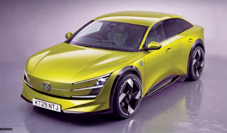 Peugeot 308 Fastback render - front 3_4 Avarvarii