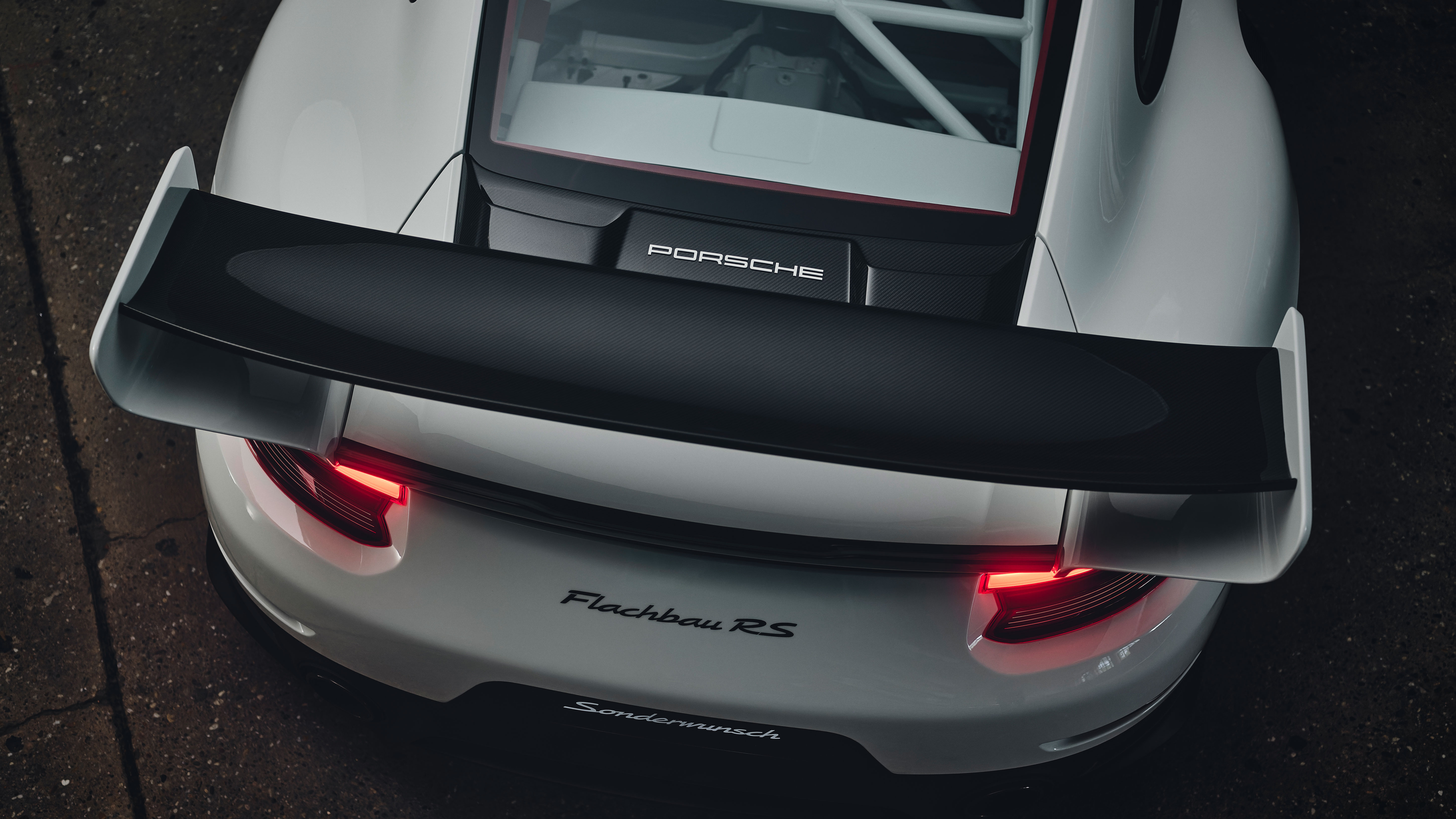 Porsche 911 Flachbau RS - rear detail