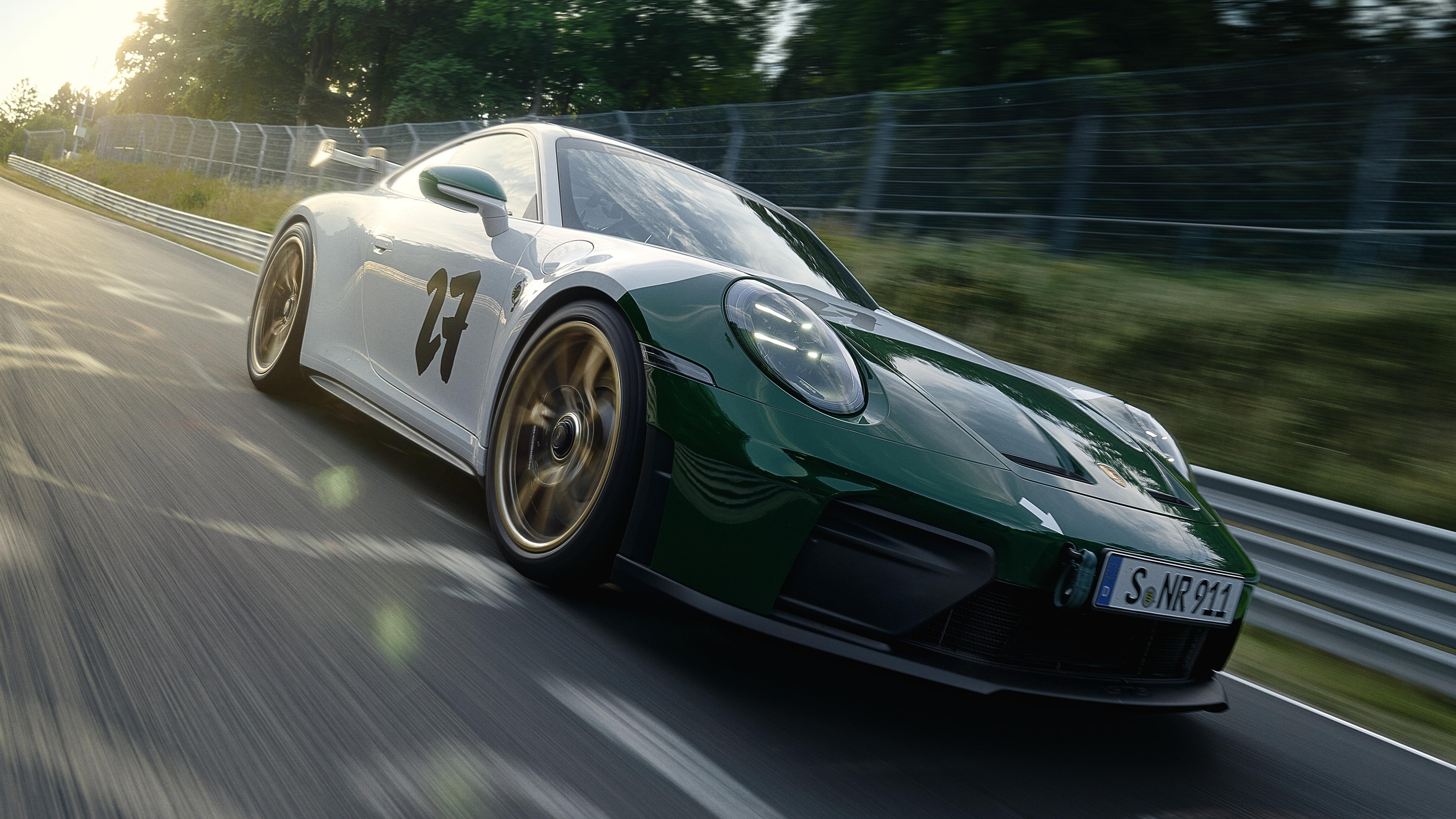 Porsche 911 GT3 100 Jahre Nürburgring - front 3/4