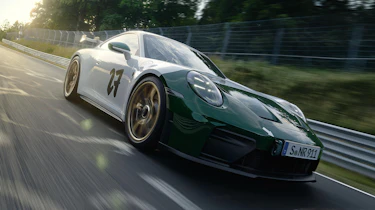 Porsche 911 GT3 100 Jahre Nürburgring - front 3/4
