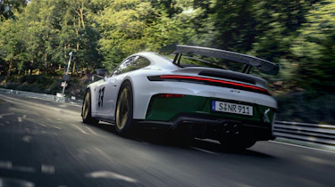 Porsche 911 GT3 100 Jahre Nürburgring - rear 3/4