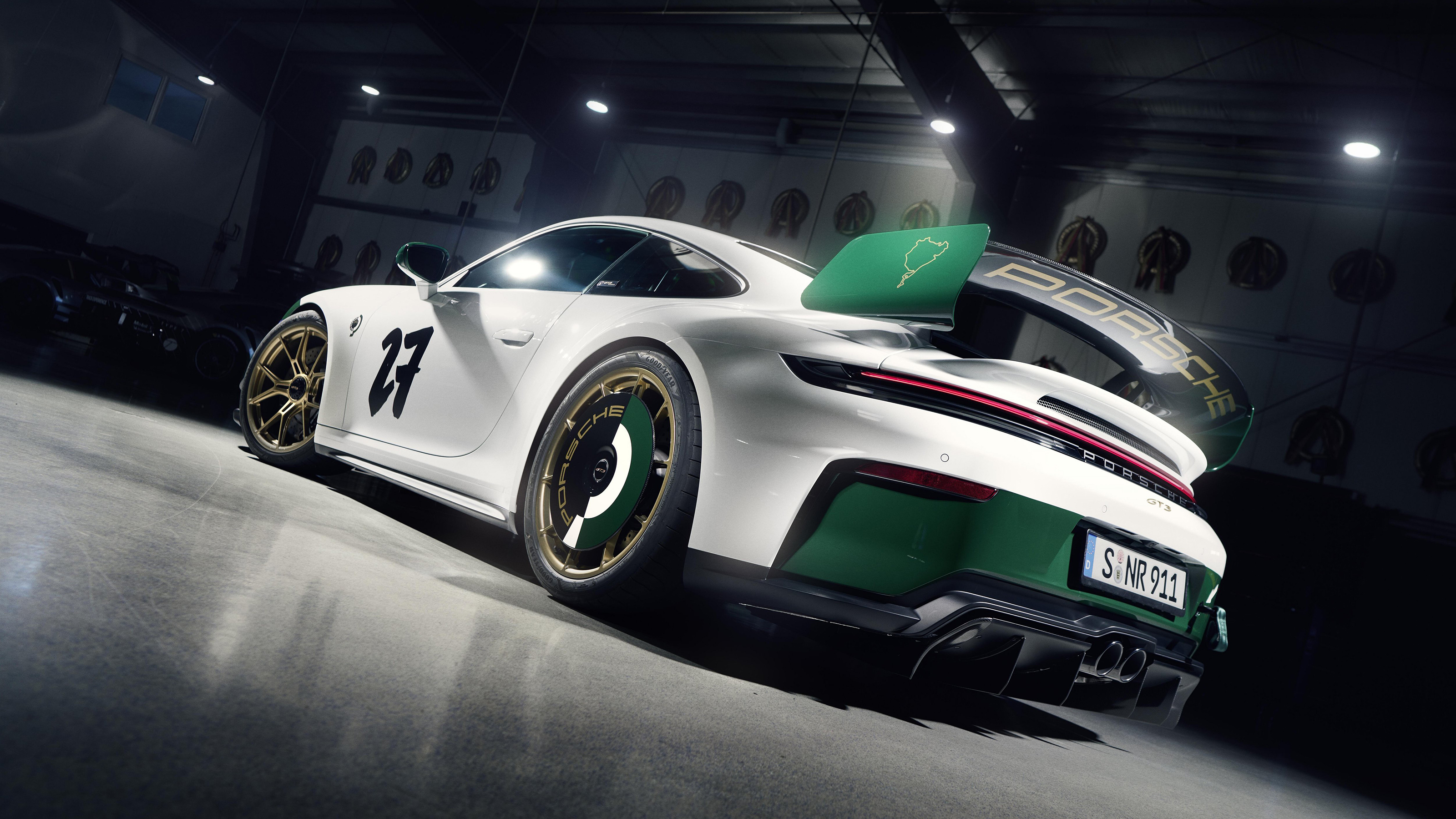 Porsche 911 GT3 100 Jahre Nürburgring - rear angled