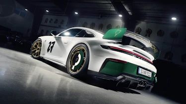 Porsche 911 GT3 100 Jahre Nürburgring - rear angled