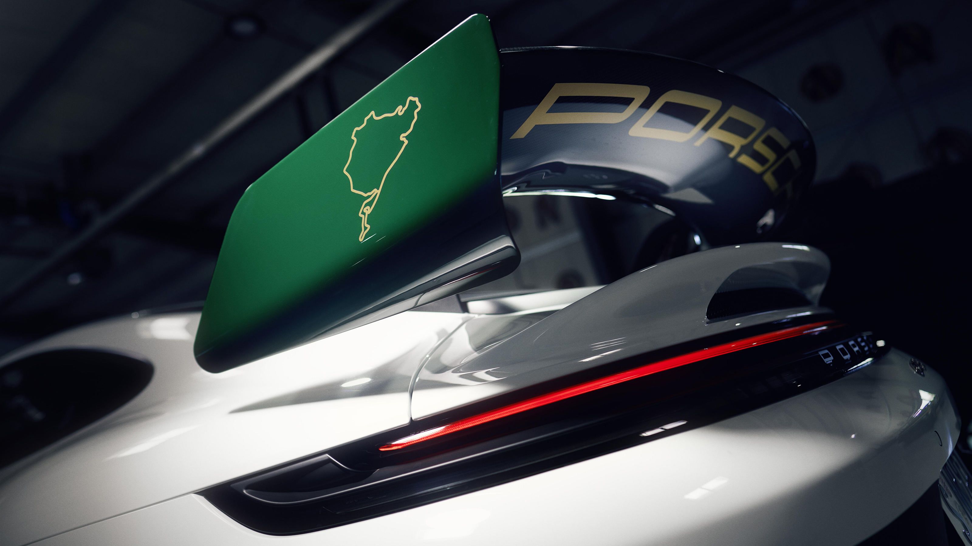 Porsche 911 GT3 100 Jahre Nürburgring - rear wing
