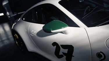 Porsche 911 GT3 100 Jahre Nürburgring - wing mirror