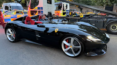 Ferrari Monza SP2 seized by the Metropolitan Police - static