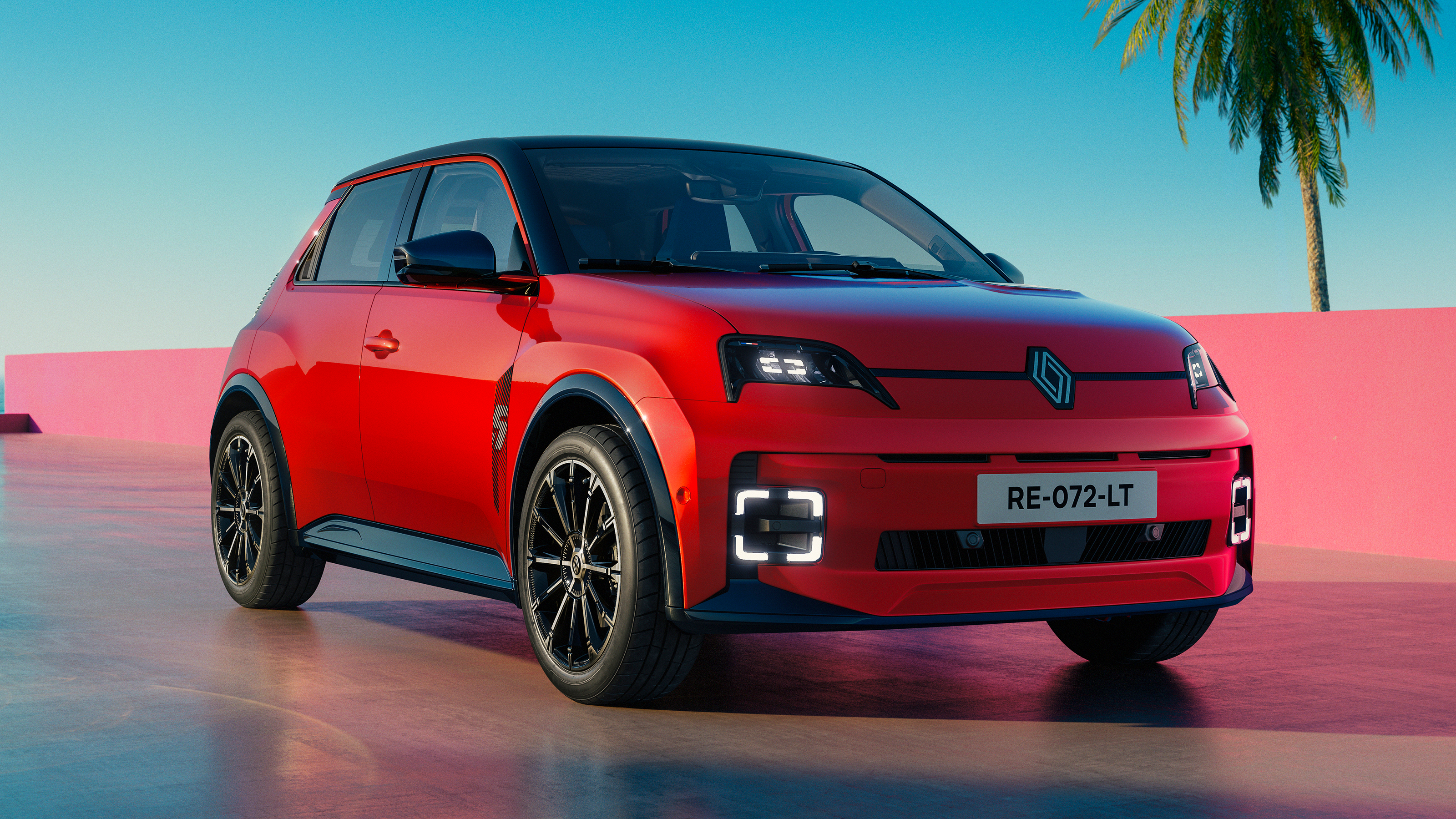2026 Renault 5 update - red front 3/4